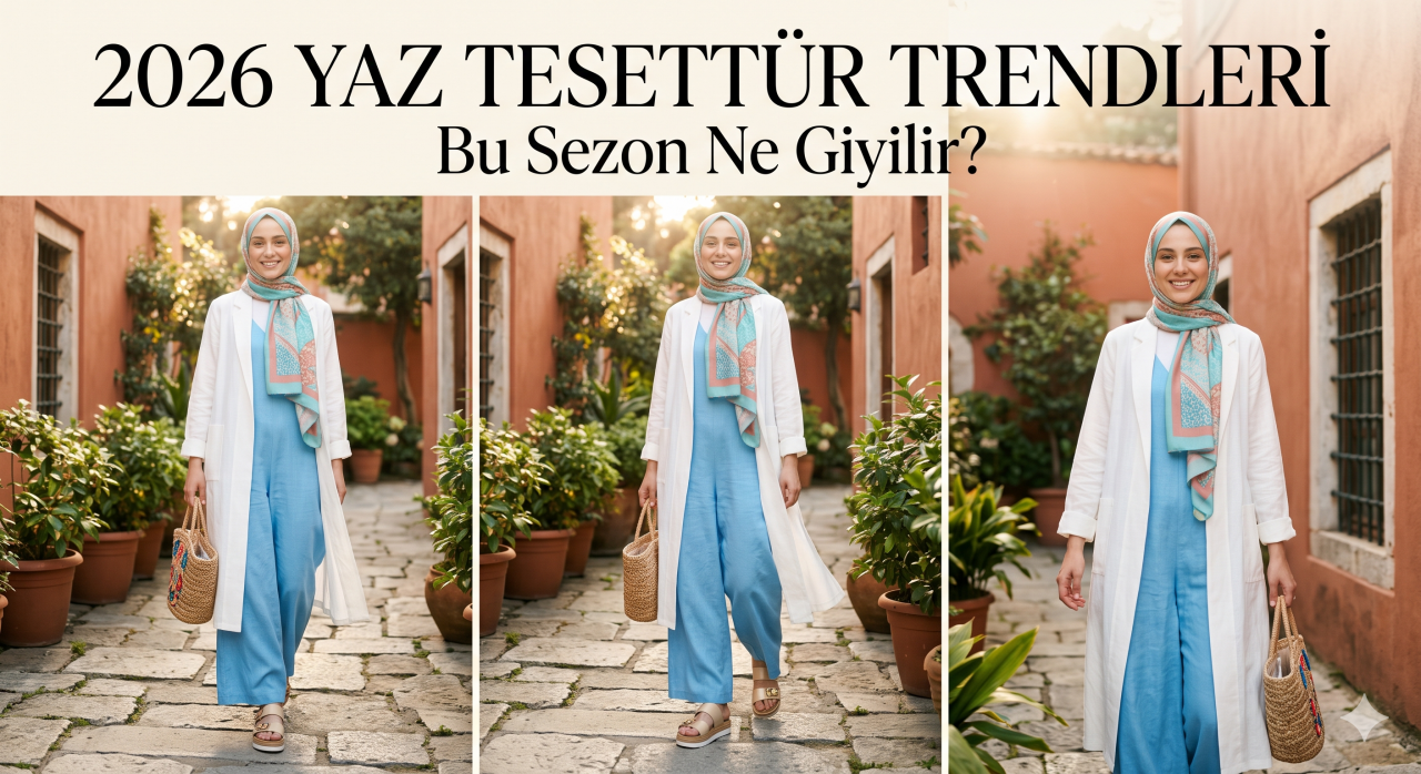 2026 Yaz Tesettür Trendleri: Bu Sezon Ne Giyilir?